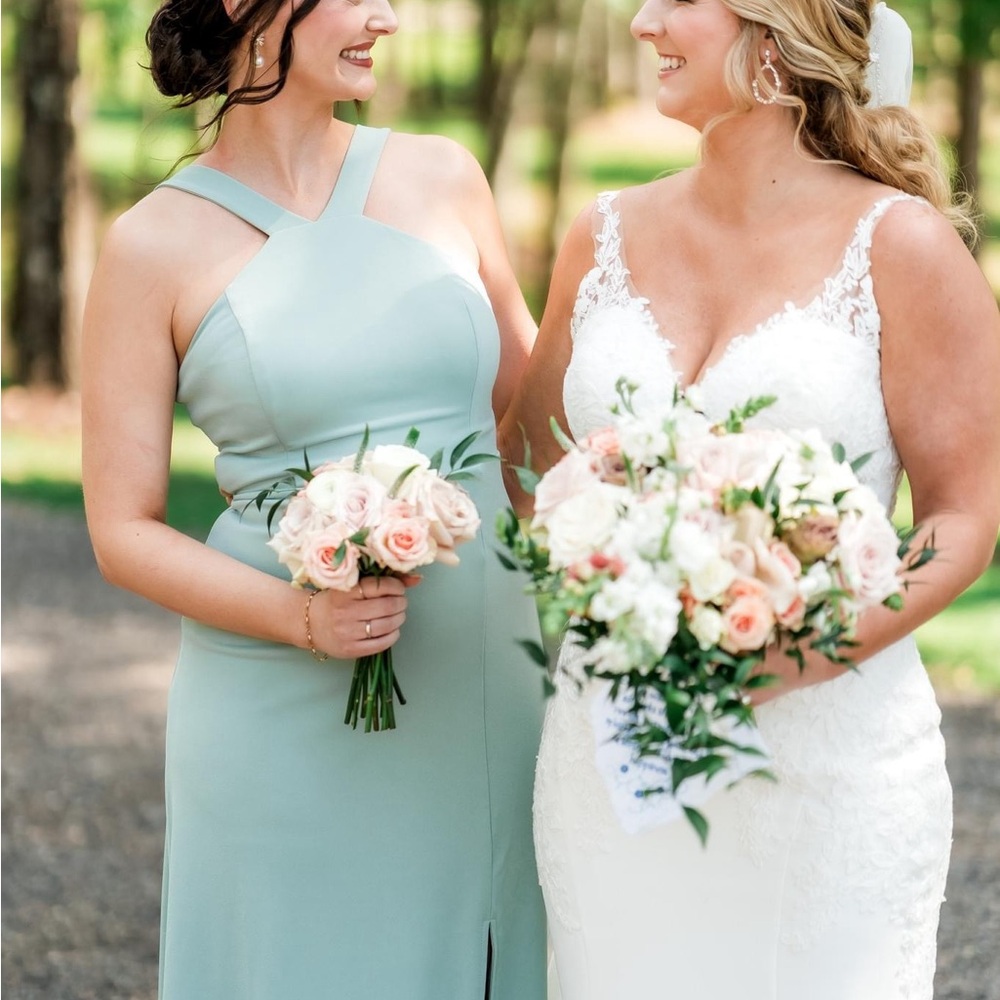 Birdy Grey Sage Maxi bridesmaid Dress